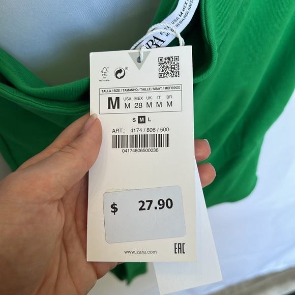 Zara One Shoulder Bodysuit - Picture 5 of 7